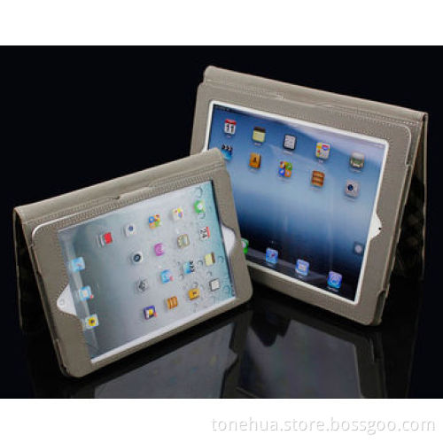 Hot-selling Hibernate Leather Case with Card Pocket for iPad 2/3/4